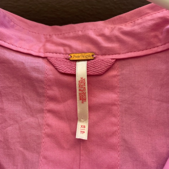 Pink free people dress size xs - Picture 2 of 4